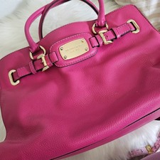 Bolsa tote Michael Kors Hamilton East West rosa quente marcas interiores comprar usado  Enviando para Brazil