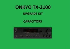 Receptor estéreo ONKYO TX-2100 KIT DE REPARACIÓN - todos los condensadores comprar usado  Enviando para Brazil
