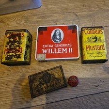 Collection old tins for sale Collection old tins for sale  AXMINSTER