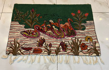 Usado, Tapete Aubusson estilo francês vintage feito à mão lã kilim tapeçaria pendurada na parede comprar usado  Enviando para Brazil
