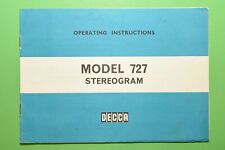 Vintage operating instructions for sale  MERTHYR TYDFIL