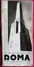 Pianta roma 1936 usato  Milano