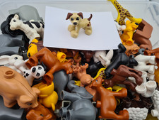1 boneco Lego® Duplo fazenda animal zoológico animais selvagens MISTURADO - MÉDIO comprar usado  Enviando para Brazil