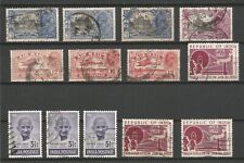 UK GB India 1935 Sc 147 148 C6 204 230 SG 225 245 246 de 240-246 306 332 usado segunda mano  Embacar hacia Argentina