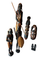 Afrikanische holzfiguren massa gebraucht kaufen  Bad Hersfeld
