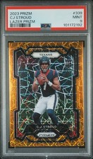 Panini Prizm 2023 - C.J. Stroud #339 Orange Lazer Prizm Rookie RC Texans comprar usado Panini Prizm 2023 - C.J. Stroud #339 Orange Lazer Prizm Rookie RC Texans comprar usado  Enviando para Brazil