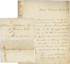 1780 letter baron for sale  LONDON