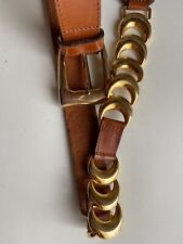 Gürtel leder braun gebraucht kaufen  Kirchzarten