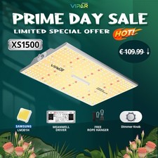 VIPARSPECTRA XS1500 Samsung301H LED Grow Light Pełne spektrum Rośliny doniczkowe Bloom, używany na sprzedaż  Wysyłka do Poland