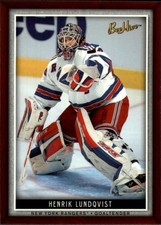 Usado, Cartões Henrik Lundqvist (2006-2019) Rangers - Você escolhe comprar usado  Enviando para Brazil