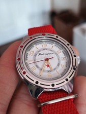 Vostok komandirskie white for sale  BILLERICAY