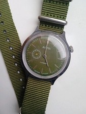 Usado, ☭ Relógio de pulso raro Vostok 2403 verde soviético URSS relógio de pulso Wostok 1980 masculino comprar usado  Enviando para Brazil