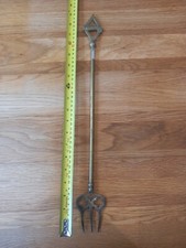 Vintage brass toasting for sale  FAKENHAM