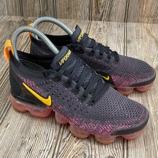 Tênis Nike Air Vapormax Feminino Flyknit 2 Preto Rosa Atlético Tamanho 5.5, usado comprar usado  Enviando para Brazil