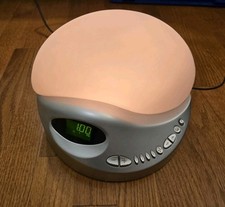 Rádio despertador BioBrite SunRise programável prata/cinza - Funcionando! comprar usado  Enviando para Brazil