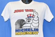camiseta vintage anos 70 MICHELIN MAN JOIN THE MOVEMENT C&D PNEU CENTRAL AUTOMÁTICO PEQUENA P, usado comprar usado  Enviando para Brazil