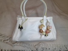Radley handbag white for sale  DUNSTABLE