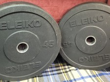 Eleiko pair weightlifting for sale  Kent