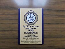 555 filter kings for sale  BATH