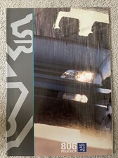 Peugeot 806 brochure for sale  FARNHAM