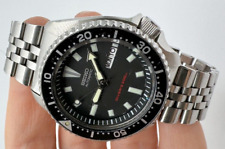 Reloj Seiko Scuba Diver 200M Automático Buceo 43mm Día Fecha 7S26-0028 PULSERA segunda mano  Embacar hacia Argentina