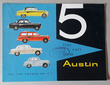 Austin range brochure for sale  BOURNE