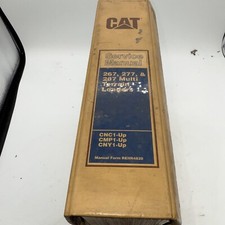 Carregadeiras multiterreno manuais de serviço Caterpillar 267, 277 e 287 completas comprar usado  Enviando para Brazil