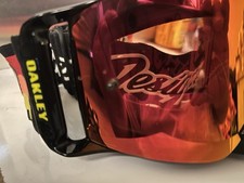 Usado, Óculos Oakley Front Line MX Moto - Lente Prizm Torch vermelha Troy Lee Designs comprar usado  Enviando para Brazil