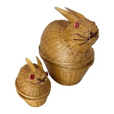 Wicker nesting bunny for sale  Waukesha