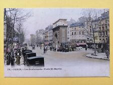 Cpa paris boulevards d'occasion  Paimbœuf