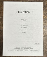 The Office Table Draft/Read Dinner Party Episode #4013 Stupnitsky Eisenberg 2007 comprar usado  Enviando para Brazil