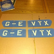 4 X(2 X#P151/152)ORYGINALNY KONSTRUKTOR SAMOLOTU MECCANO SAMOLOT GŁÓWNY GÓRNY LEWY/PRAWY na sprzedaż  Wysyłka do Poland