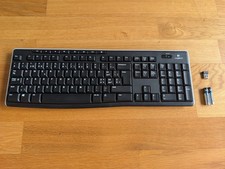 Logi Logitech K270 Wireless Unifying Keyboard Y-R0015 820-004383 QWERTZ Swiss CH comprar usado  Enviando para Brazil