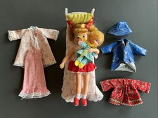 Cama e roupas vintage 1968 Mattel Tutti BUFFY & MRS. BEASLEY noite dormir comprar usado  Enviando para Brazil