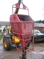 Concrete chute skip for sale  PRESTON