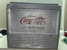 Refrigerador vintage de alumínio “beba COCA-COLA em garrafas”!! comprar usado  Enviando para Brazil