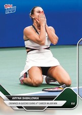 2025 tennis topps d'occasion  Expédié en Belgium
