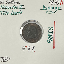 Centime napoleon iii d'occasion  Oullins
