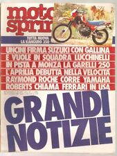 Rivista motosprint nov usato  Sant Elpidio a Mare
