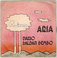 Dario Baldan Bembo Vinyl 7" Aria Nico Ed. Come Il Vento 1975, usado comprar usado  Enviando para Brazil