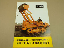 Prospekt hanomag kettenschlepp gebraucht kaufen  Merseburg