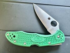 Spyderco knives delica for sale  Concord