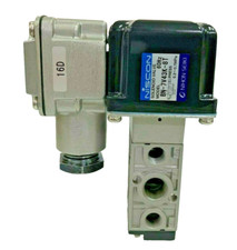 Válvula solenóide de ar Niscon NIHON SEIKI BN-7V43K-8T 5/2 vias 1/4" AC110V  comprar usado  Enviando para Brazil