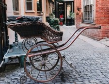 1860s antique wicker for sale  Lombard