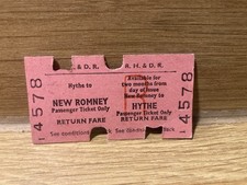 Ticket railway hythe for sale  CARNOUSTIE
