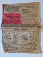 Fahrrad katalog 30er gebraucht kaufen  Chemnitz