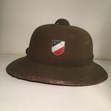 Elmo coloniale originale usato  Italia