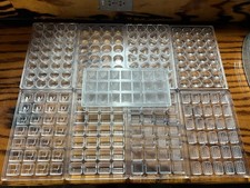 Moldes para doces de policarbonato Chocolate World (9 moldes - 9 designs diferentes) comprar usado  Enviando para Brazil