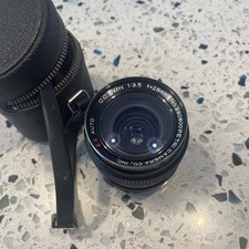 Lente grande angular Petri EE automática 28mm F/3.5 montagem Petri com estojo e tampa traseira comprar usado  Enviando para Brazil