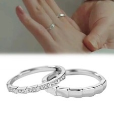 Conjunto de anéis My Demon Kim Yoo Jung Song Kang, anéis de casal de abertura ajustável comprar usado  Enviando para Brazil